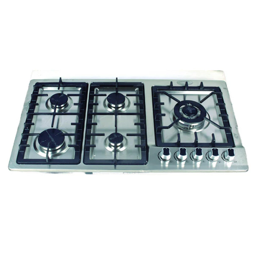 CANON STAINLESS STEEL 5 BURNER HOB Model CA-945-S2 LPG