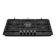 HAIER TEMPERED 5 BURNER GLASS HOB Model HCC-529 DGG