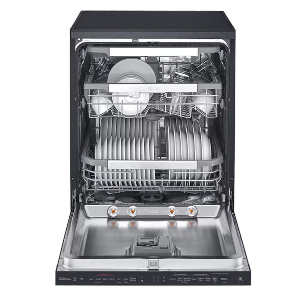 LG QUADWASH STEAM DISH WASHER Model DFB325HM